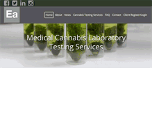 Tablet Screenshot of ealab.com